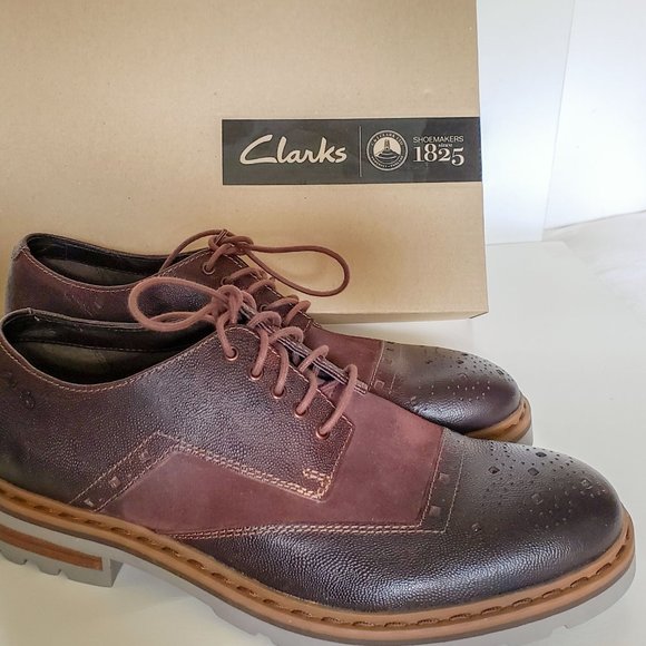 Clarks, Men's Dargo Limit shoe, Chestnutcombilea, Size U.S. 8 M, - Picture 14 of 14